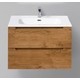 Тумба с раковиной BelBagno Etna 70х45 rovere nature (ETNA-700-2C-SO-RN-P, BB700ETL)