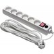 Сетевой фильтр Buro 600SH-16-5-W 5м (6 розеток) белый