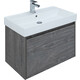 Тумба с раковиной Aquanet Nova Lite 75 один ящик, дуб рошелье (242274, 242338)