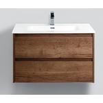 Тумба под раковину BelBagno Kraft 80, Rovere Tabacco (KRAFT-800-2C-SO-RT)