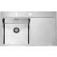 Кухонная мойка Alveus Pure 40L KMB нержавеющая сталь (1103610)