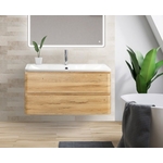 Тумба под раковину BelBagno Albano 90 rovere rustico (ALBANO-900-2C-SO-RR)