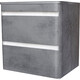 Тумба под раковину Style line Атлантика 80 подвесная, бетон темный (СС-00002283)