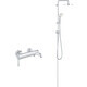 Смеситель для ванны Grohe Essence с душевым гарнитуром, хром (33624001, 27389002)