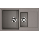 Кухонная мойка Omoikiri Daisen 86-2 GR leningrad grey (4993475)