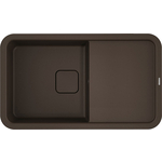 Кухонная мойка Omoikiri Tasogare 86 DC темный шоколад (4993468)