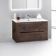 Тумба с раковиной BelBagno Etna 80 rovere moro (ETNA39-800/390-2C-SO-RW-P, BB800/390ETL)