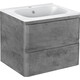 Тумба под раковину Vincea Vico 60 подвесная, Beton (VMC-2V600BT)