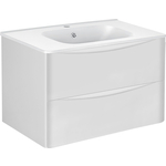 Тумба под раковину Vincea Paola 80 подвесная, G.White (VMC-2P800GW)