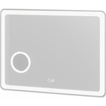 Зеркало Grossman Leo 100х80 LED сенсор, подогрев, увеличительное стекло (1610080)