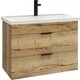 Тумба с раковиной Grossman Форта 70х46 дуб галифакс (107003, 15840)
