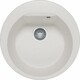 Кухонная мойка Polygran Atol 520 №36 белый хлопок (627451)