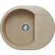 Кухонная мойка Polygran Atol 620 №302 песочный (678989)
