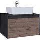 Тумба с раковиной Grossman Смарт 70х46 веллингтон/графит (107009, GR-3017)