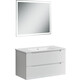 Мебель для ванной Sancos Norma 2.0 90 два ящика, белый глянец