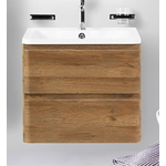 Тумба под раковину BelBagno Albano 60 подвесная, Rovere Rustico (Albano-600-2C-SO-RR)