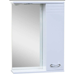 Зеркало-шкаф Emmy Рио 55х70 правый, с подсветкой, белый (rio55mir1-r)