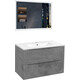 Мебель для ванной Vincea Mia 80х46 Beton