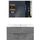 Мебель для ванной Vincea Mia 100х46 Beton
