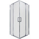Душевой уголок Triton Каппа-Хром 90х90 прозрачный, хром (Щ0000054220)