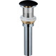 Донный клапан AQUAme Click-clack черный матовый (AQM7002-0MB)