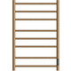 Полотенцесушитель электрический Point Аврора П8 500x800 бронза (PN10858BR)