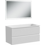 Мебель для ванной Sancos Snob R 100х45 Bianco