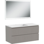 Мебель для ванной Sancos Snob T 100х45 левая, Doha Soft