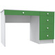 Стол письменный МДК Феникс 1 Зеленый (СТ4Ф-1З)