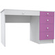 Стол письменный МДК Феникс 2 Розовый (СТ4Ф-2Р)