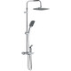 Душевая система Damixa Gala с термостатом и гигиенической лейкой, хром (953770000)