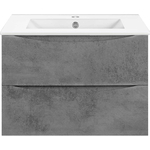 Тумба под раковину Vincea Mia Slim 60х39 Beton (VMC-2MC600S1BT)
