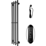 Полотенцесушитель электрический Маргроид Inaro 18x120 правый, черный матовый (Inaro-12018-1049-9005R)