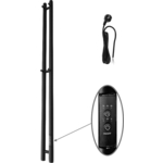 Полотенцесушитель электрический Маргроид Inaro 9x120 правый, черный матовый (Inaro-1206-1049-9005R)