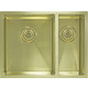 Кухонная мойка Seaman Eco Marino SME-575DR-LG.A Light Gold