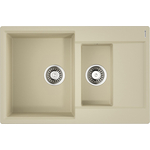 Кухонная мойка Omoikiri Daisen 78-2T-BE ваниль (4993529)