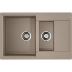 Кухонная мойка Omoikiri Daisen 78-2T-SA бежевый (4993536)