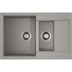 Кухонная мойка Omoikiri Daisen 78-2T-GR leningrad grey (4993585)