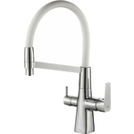 Смеситель для кухни ZorG Steel Hammer SH 818-8 CR с подключением фильтра, хром