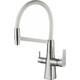 Смеситель для кухни ZorG Steel Hammer SH 818-8 CR с подключением фильтра, хром
