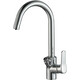 Смеситель для кухни ZorG Steel Hammer SH 901 CR с подключением фильтра, хром