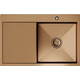 Кухонная мойка Mixline Pro 78х50 правая, бронза (4610211009363)