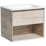 Тумба под раковину Sancos Marmi 1.0 60х45 дуб галифакс натуральный (MR1.060EG)