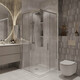 Душевой уголок Niagara Nova 90x90 прозрачный, хром (NG-6623-34)