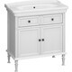 Тумба под раковину Opadiris Кантара 85 белая матовая (00-00007478)