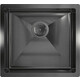 Кухонная мойка Floracio Steel F.4844.GMD вороненая сталь с декором