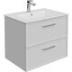 Тумба с раковиной Kerama Marazzi Piano Classic 65 белая (PIA.CL.65\WHT.M, PI.wb.65)