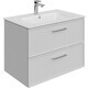 Тумба с раковиной Kerama Marazzi Piano Classic 75 белая (PIA.CL.75\WHT.M, PI.wb.75)