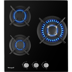 Газовая варочная панель Weissgauff HGG 451 BGh Nano Glass