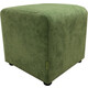 Пуф Мягкий офис Классик микровельвет зеленый